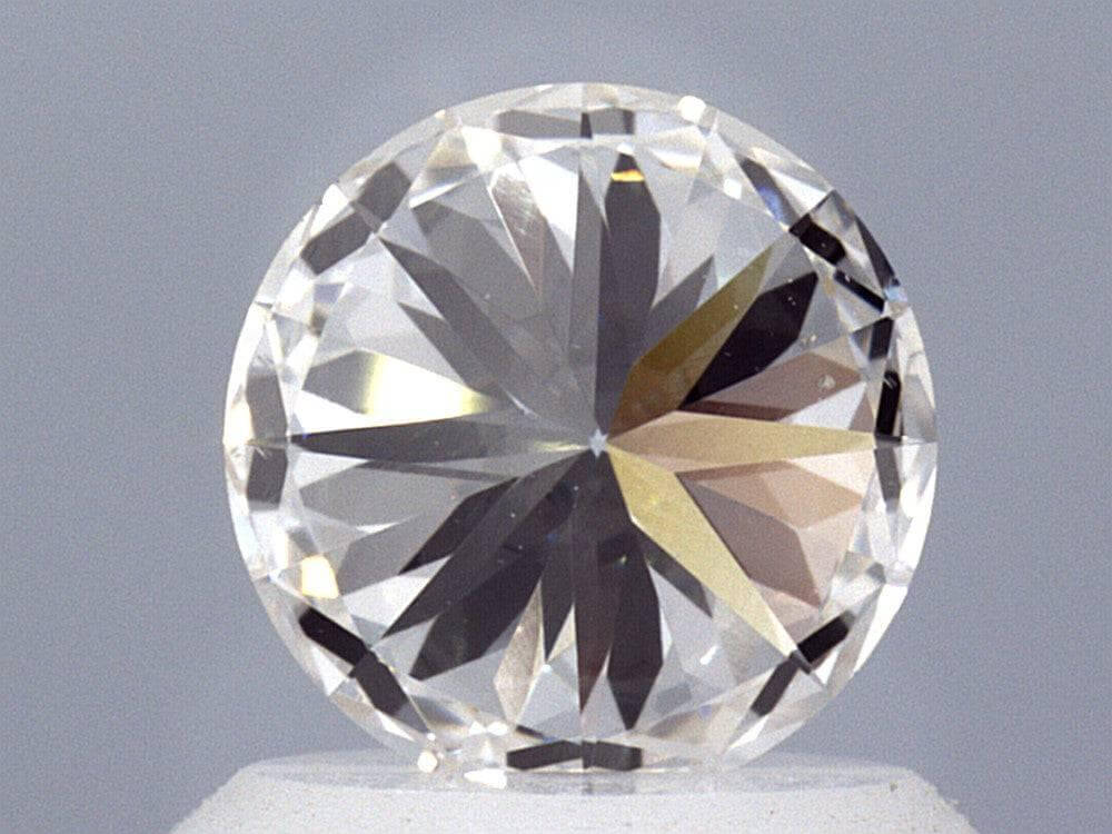 1.01 Carat Round Lab Created Diamond Ring - Shape of Brilliant