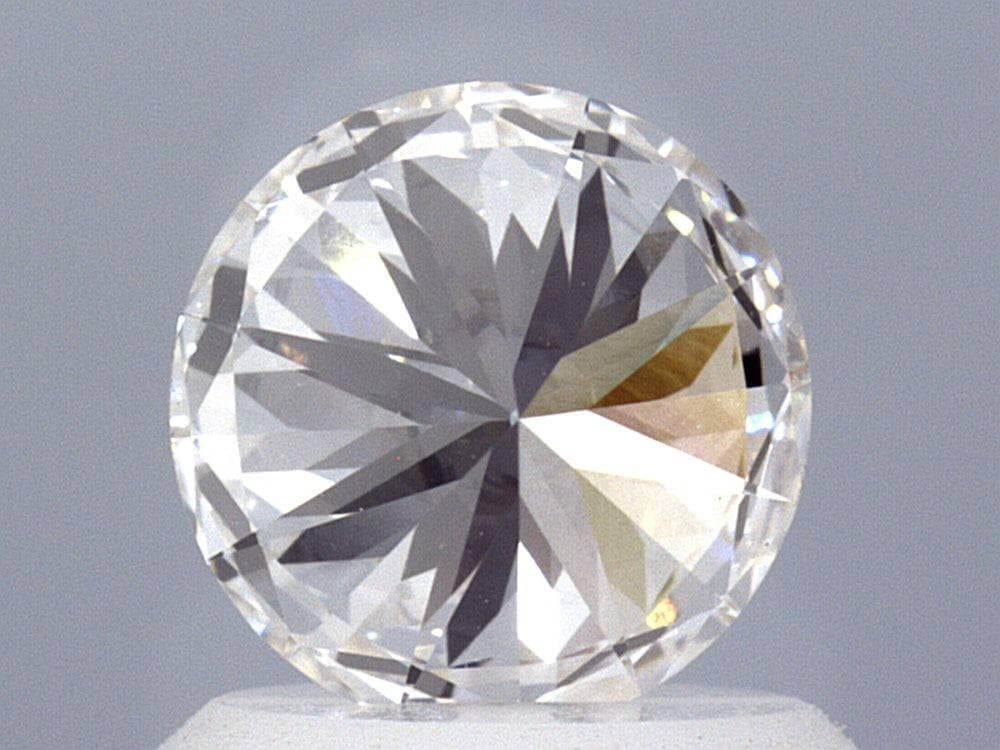 1.01 Carat Round Lab Created Diamond Ring - Shape of Brilliant