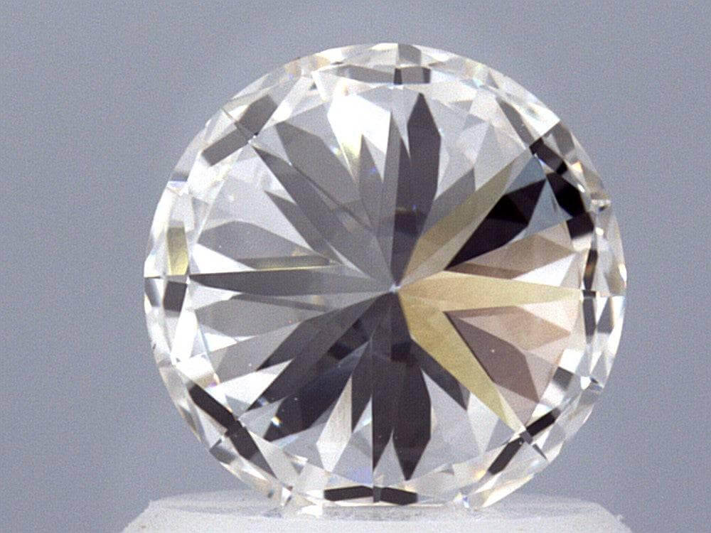 1.01 Carat Round Lab Diamond Engagement Ring - Shape of Brilliant