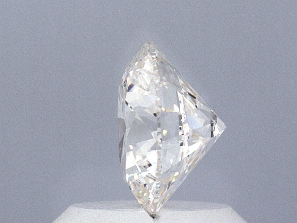 1.01 Carat Round Brilliant Lab Grown Diamond Engagement Ring - Shape of Brilliant