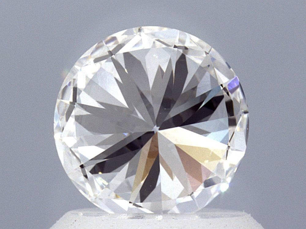 1.02 Carat Round Brilliant Lab Created Diamond Ring - Shape of Brilliant