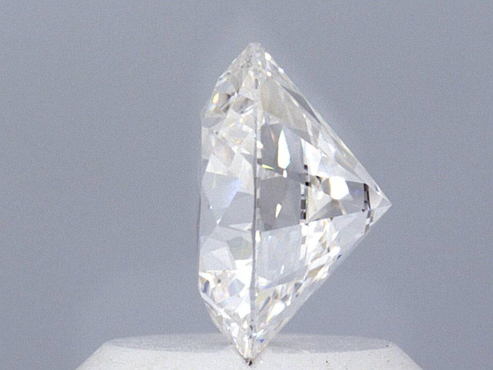 1.02 Carat Round Brilliant Lab Created Diamond Ring - Shape of Brilliant