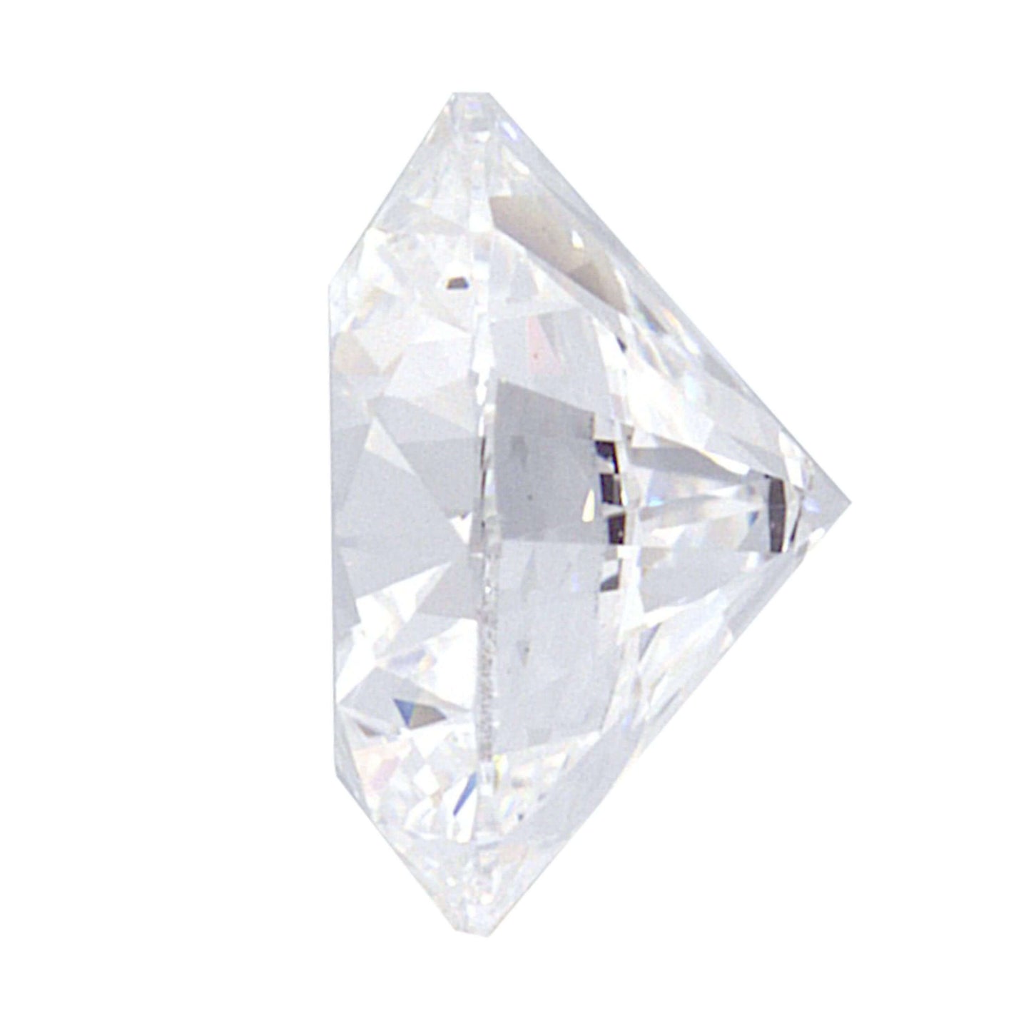 1.04 Carat Lab Grown Ideal Round Brilliant Solitaire Engagement Ring - Shape of Brilliant