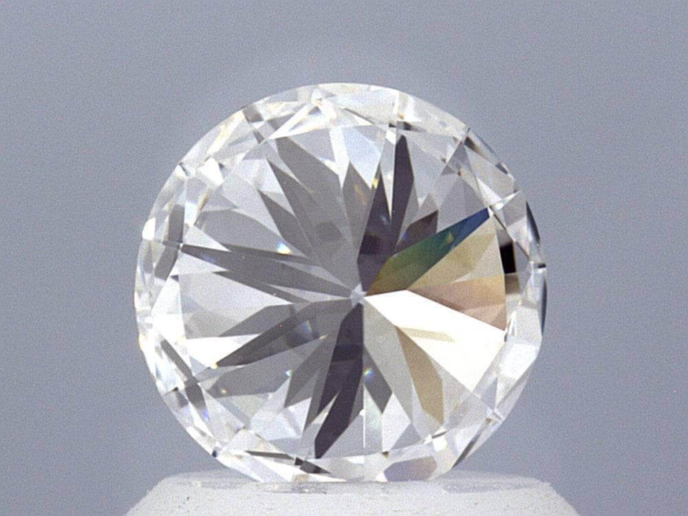 1.04 Carat Round Brilliant Lab Created Diamond Ring - Shape of Brilliant