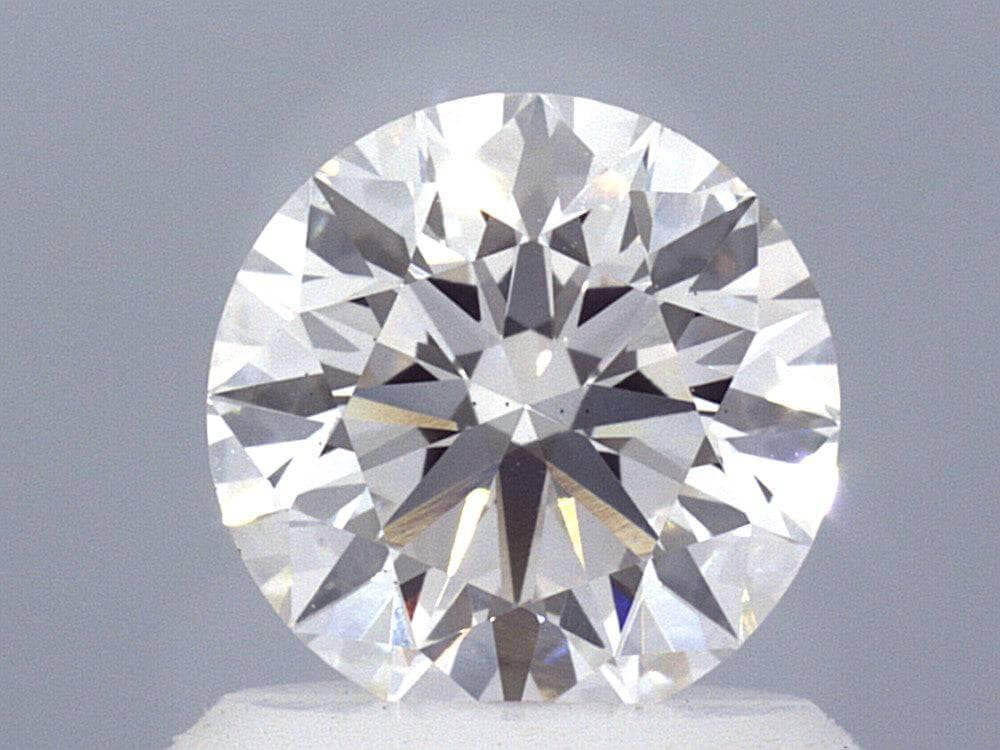 1.04 Carat Round Brilliant Lab Created Diamond Ring - Shape of Brilliant
