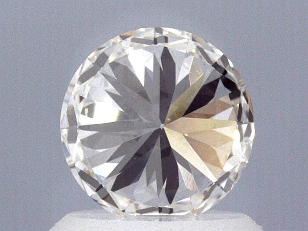 1.04 Carat Round Brilliant Lab Created Diamond Ring - Shape of Brilliant