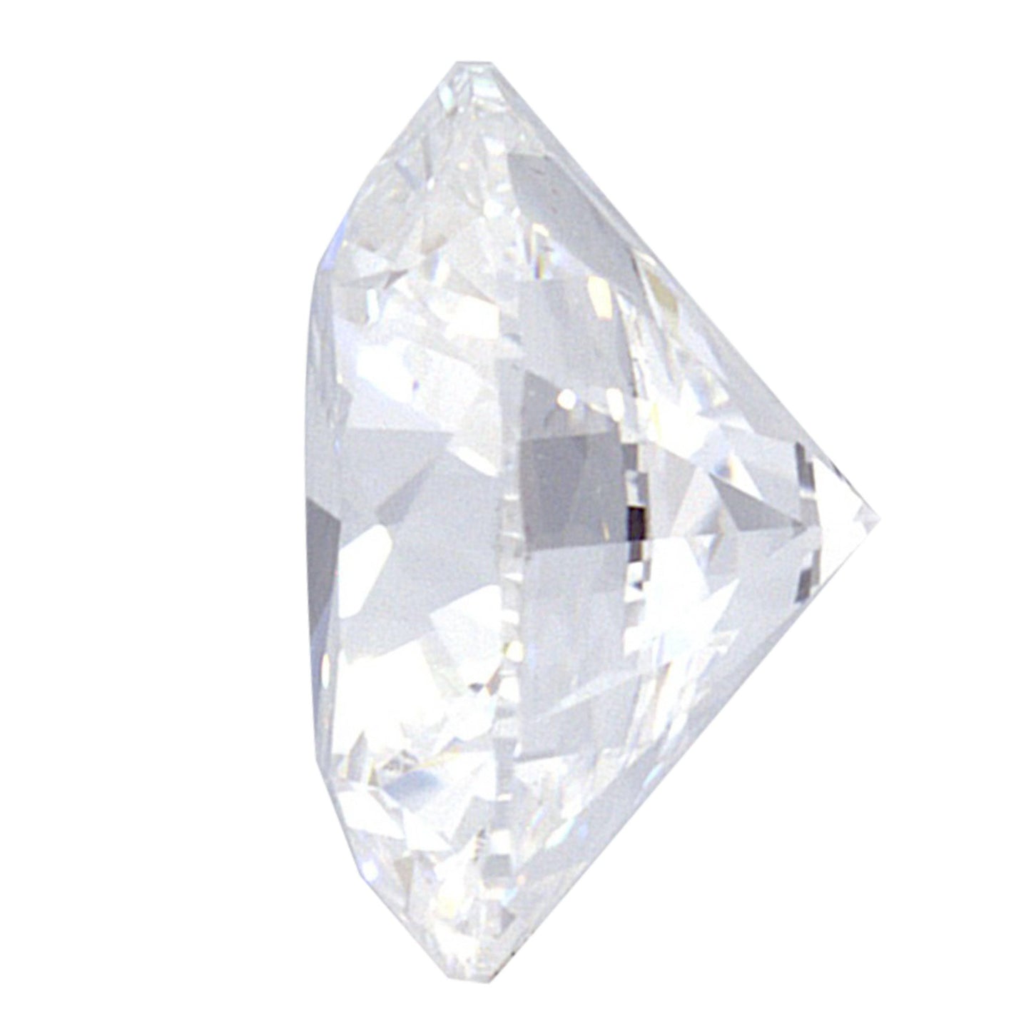 1.05 Carat Ideal Round Brilliant Grown Diamond Engagement Ring - Shape of Brilliant