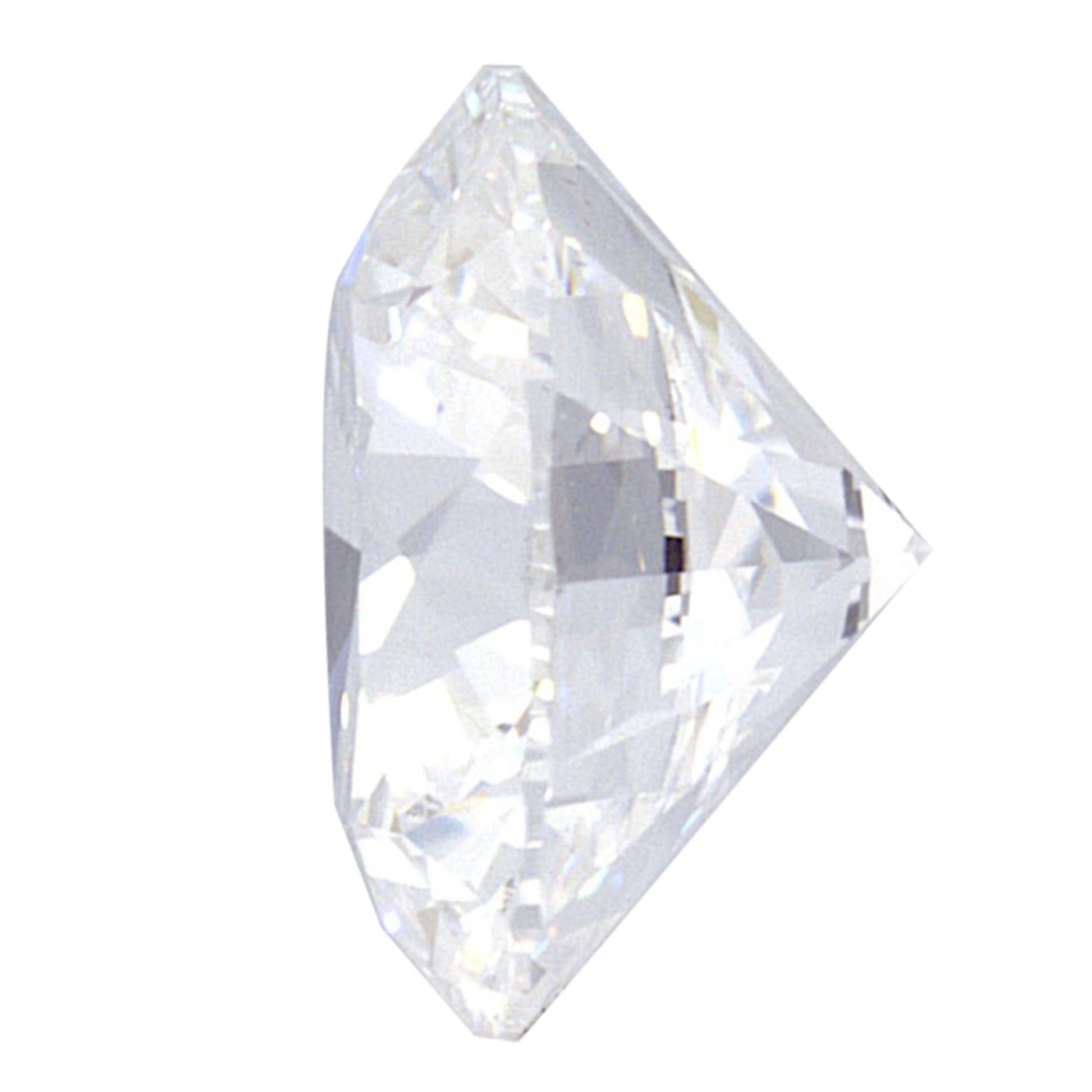 1.05 Carat Ideal Round Brilliant Grown Diamond Engagement Ring - Shape of Brilliant