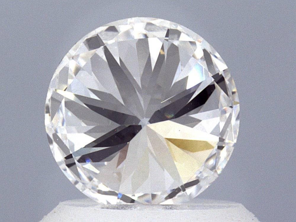 1.05 Carat Round Brilliant Grown Diamond Ring - Shape of Brilliant