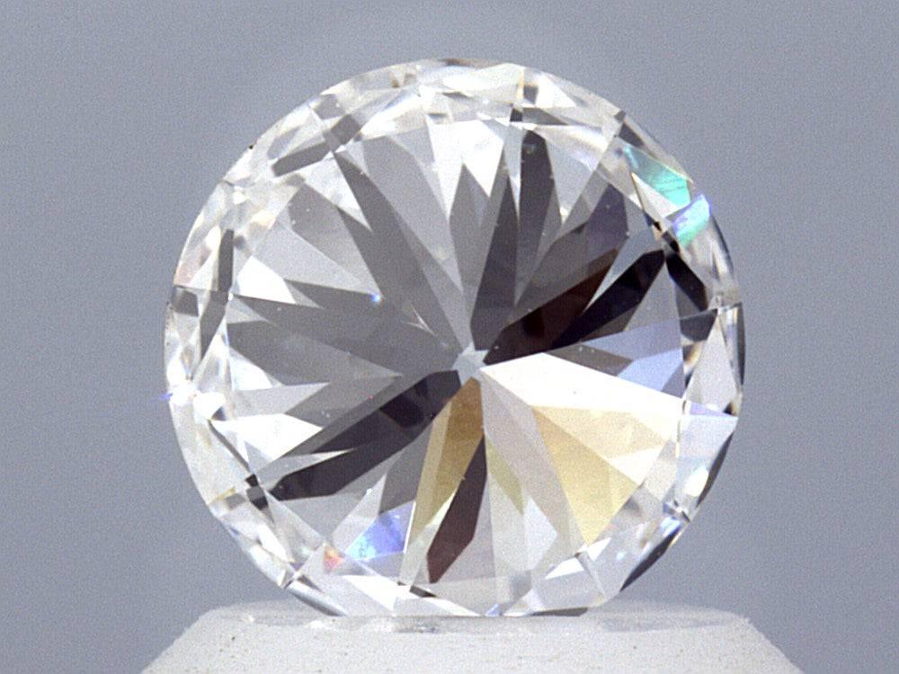 1.05 Carat Round Brilliant Grown Diamond Ring - Shape of Brilliant