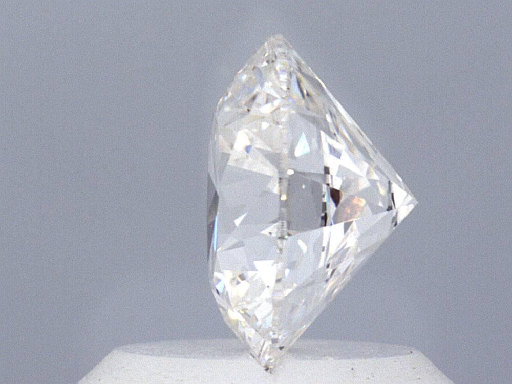 1.05 Carat Round Brilliant Grown Diamond Ring - Shape of Brilliant
