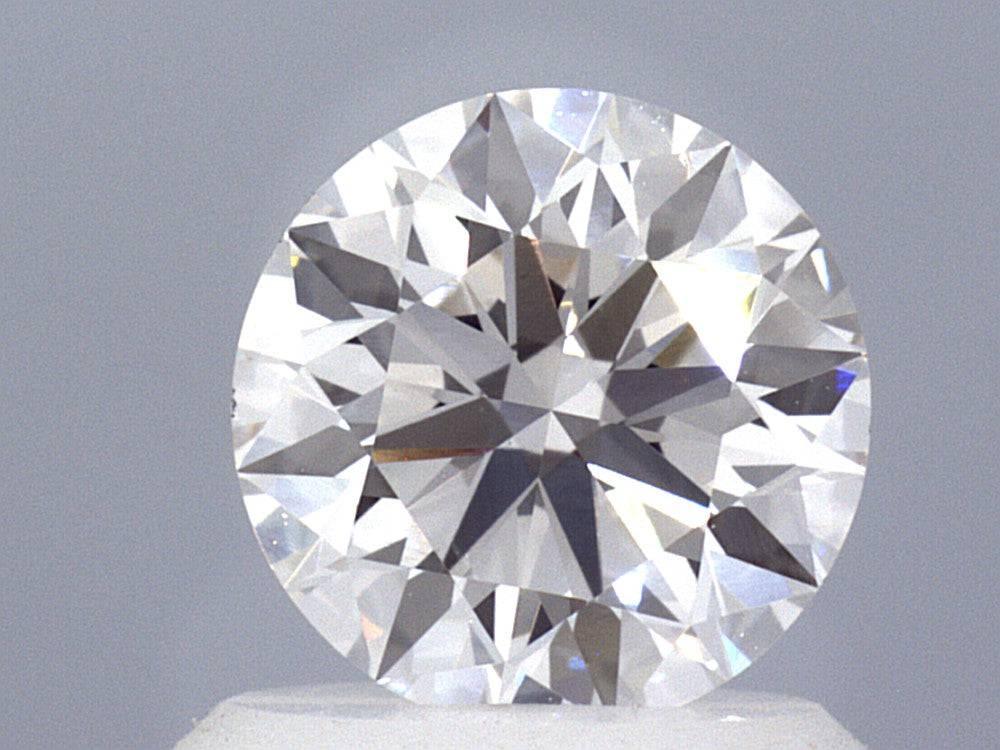 1.05 Carat Round Brilliant Lab Created Diamond Ring - Shape of Brilliant