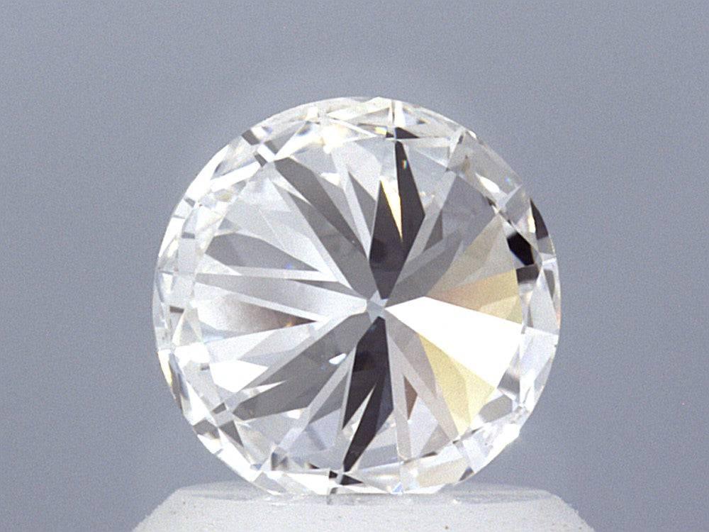1.05 Carat Round Brilliant Lab Created Diamond Ring - Shape of Brilliant