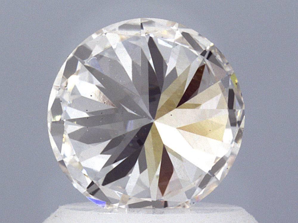 1.05 Carat Round Brilliant Lab Created Diamond Ring - Shape of Brilliant