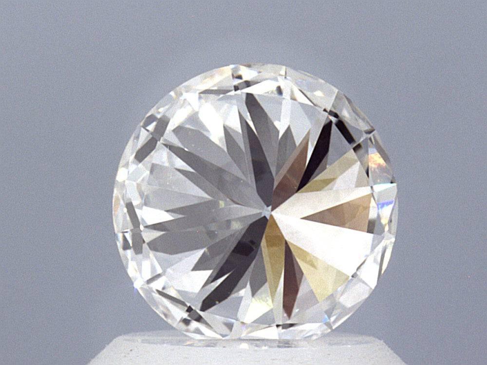 1.05 Carat Round Brilliant Lab Created Diamond Ring - Shape of Brilliant