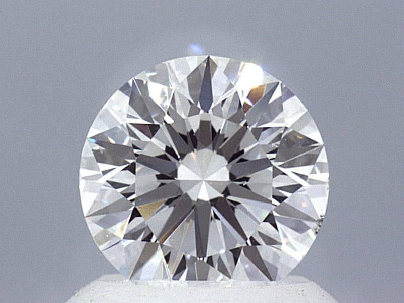 1.05 Carat Round Brilliant Lab Grown Diamond Engagement Ring - Shape of Brilliant