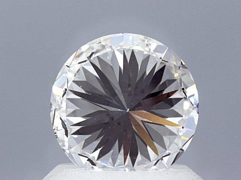 1.05 Carat Round Brilliant Lab Grown Diamond Engagement Ring - Shape of Brilliant
