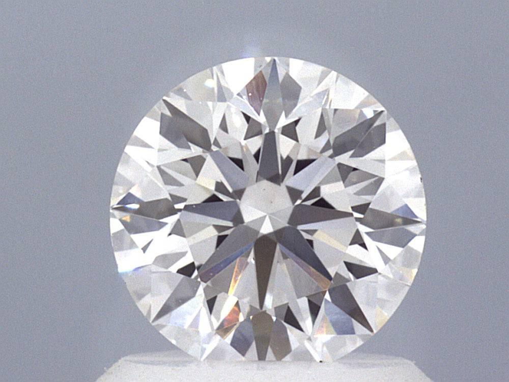 1.06 Carat Round Brilliant Lab Created Diamond Ring - Shape of Brilliant