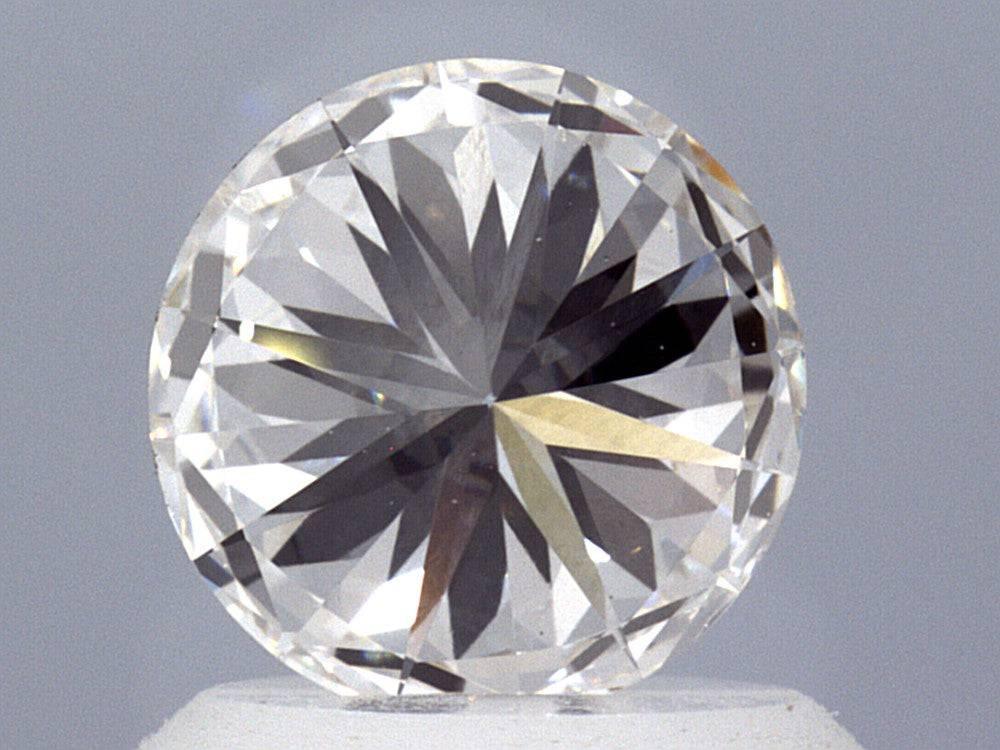 1.06 Carat Round Brilliant Lab Created Diamond Ring - Shape of Brilliant