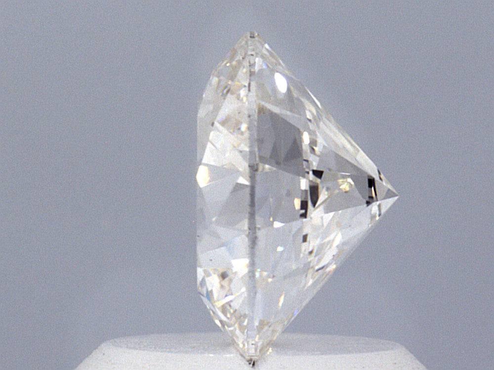 1.06 Carat Round Brilliant Lab Created Diamond Ring - Shape of Brilliant