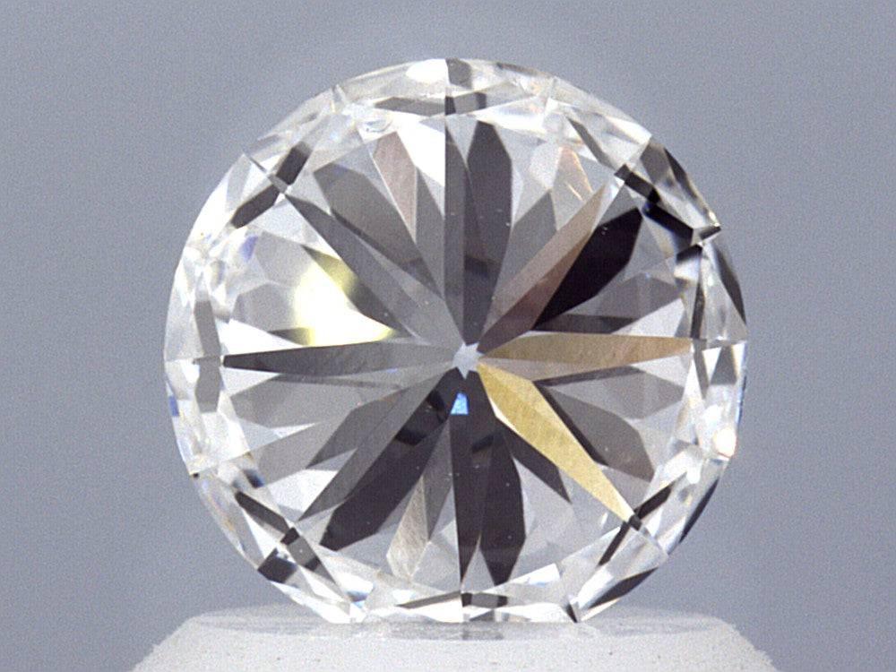 1.06 Carat Round Brilliant Lab Diamond Engagement Ring - Shape of Brilliant