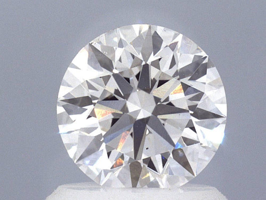 1.06 Carat Round Brilliant Lab Diamond Engagement Ring - Shape of Brilliant