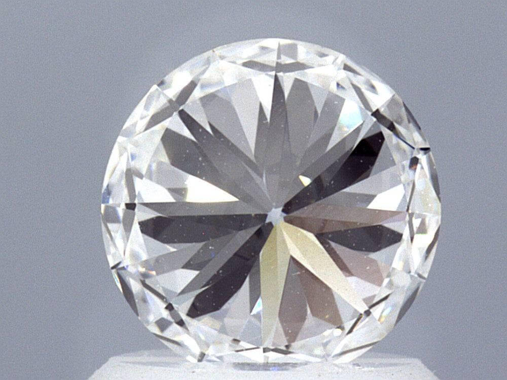 1.06 Carat Round Brilliant Lab Diamond Solitaire Engagement Ring - Shape of Brilliant