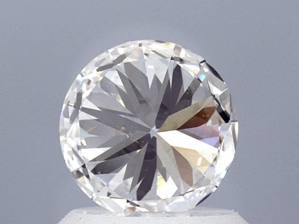1.06 Carat Round Brilliant Lab Grown Diamond Ring - Shape of Brilliant