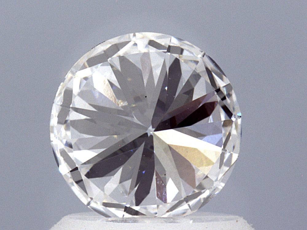1.07 Carat Round Brilliant Lab Created Diamond Ring - Shape of Brilliant