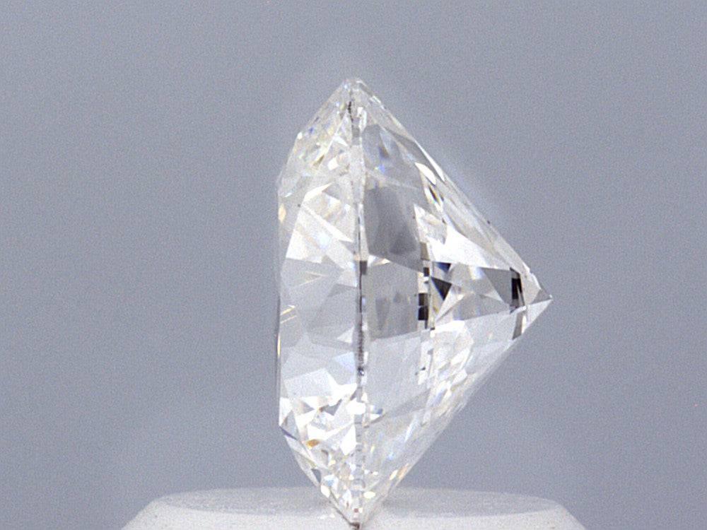 1.07 Carat Round Brilliant Lab Created Diamond Ring - Shape of Brilliant