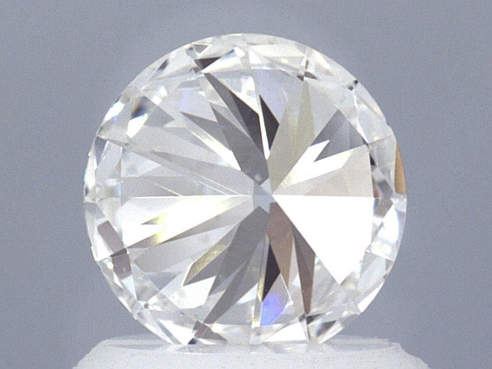 1.07 Carat Round Brilliant Lab Diamond Solitaire Engagement Ring - Shape of Brilliant
