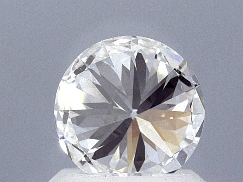1.08 Carat Ideal Round Brilliant Lab Diamond Solitaire Engagement Ring - Shape of Brilliant