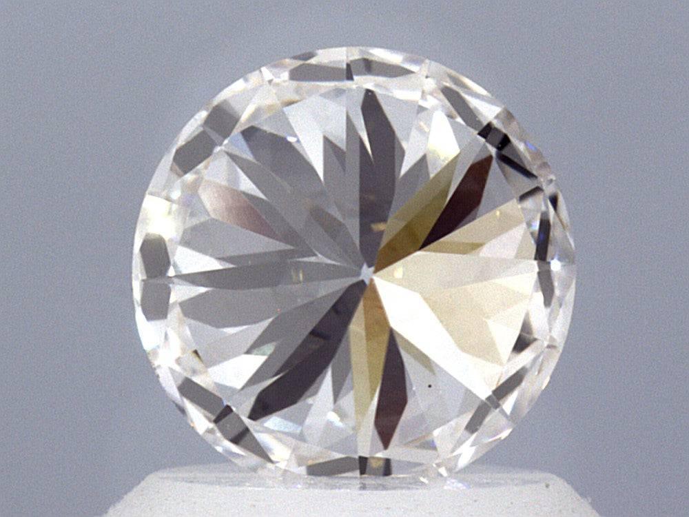 1.08 Carat Round Brilliant Lab Created Diamond Ring - Shape of Brilliant