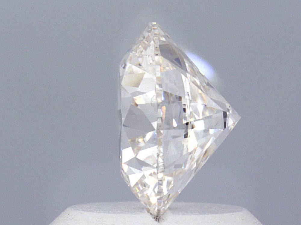 1.08 Carat Round Brilliant Lab Created Diamond Ring - Shape of Brilliant