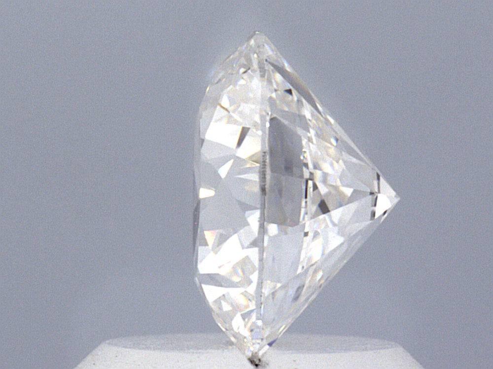 1.08 Carat Round Brilliant Lab Created Diamond Ring - Shape of Brilliant