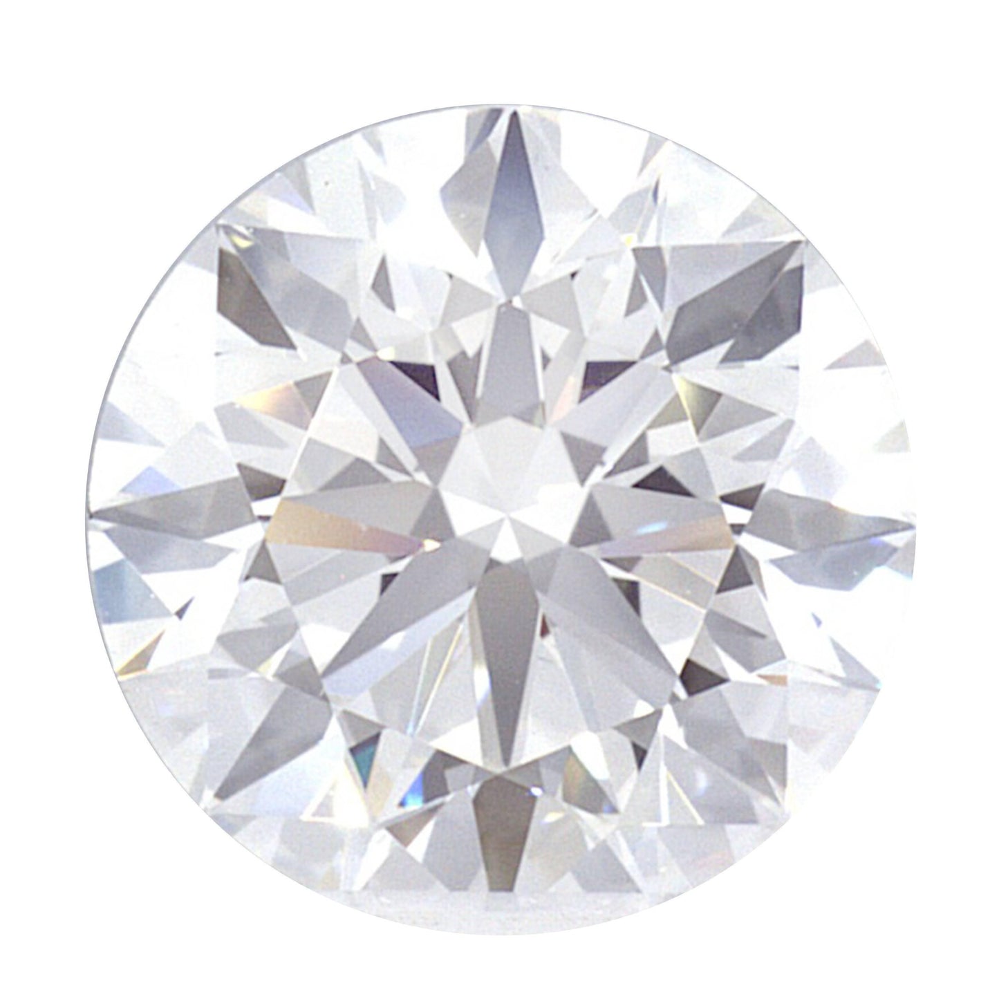 1.09 Carat Ideal Round Brilliant Lab Diamond Solitaire Engagement Ring - Shape of Brilliant