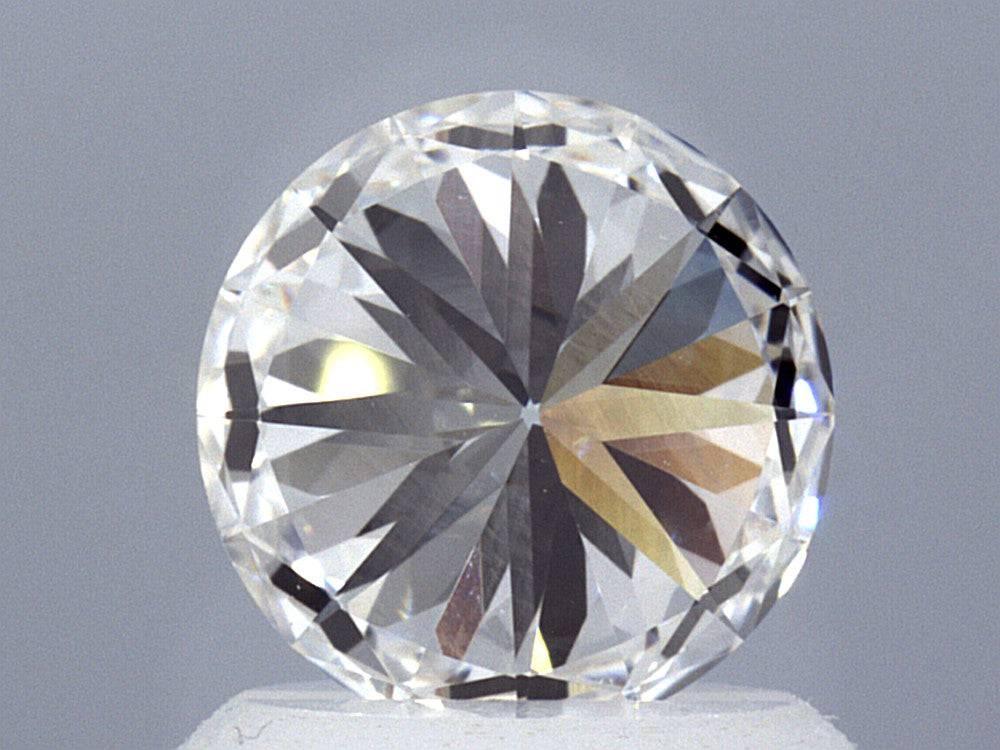 1.11 Carat Lab Grown Round Brilliant Solitaire Engagement Ring - Shape of Brilliant