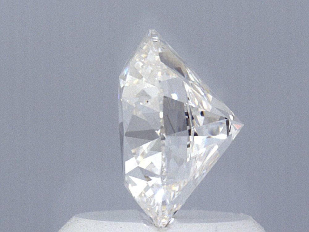 1.11 Carat Lab Grown Round Brilliant Solitaire Engagement Ring - Shape of Brilliant