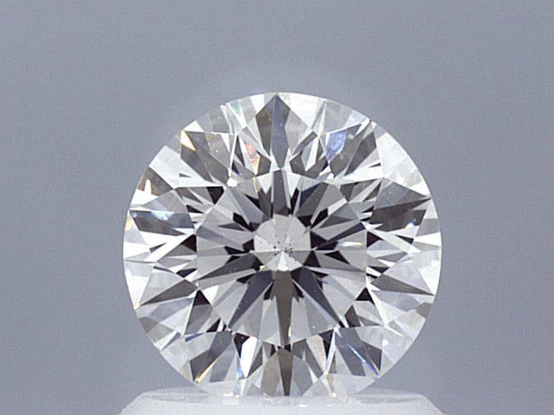 1.11 Carat Round Brilliant Lab Grown Diamond Engagement Ring - Shape of Brilliant