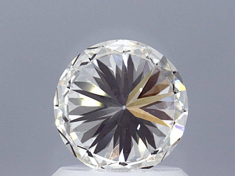1.11 Carat Round Brilliant Lab Grown Diamond Engagement Ring - Shape of Brilliant