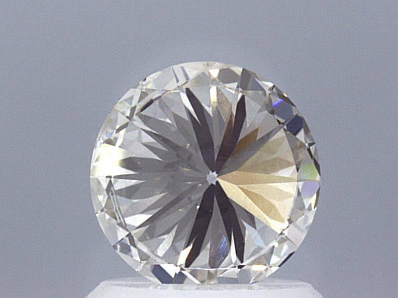 1.11 Carat Round Brilliant Lab Grown Diamond Engagement Ring - Shape of Brilliant