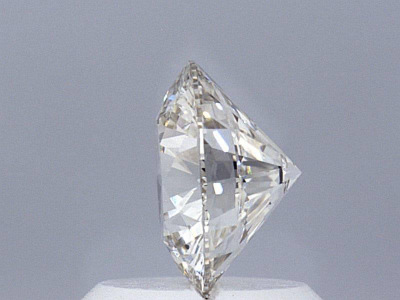 1.11 Carat Round Brilliant Lab Grown Diamond Engagement Ring - Shape of Brilliant