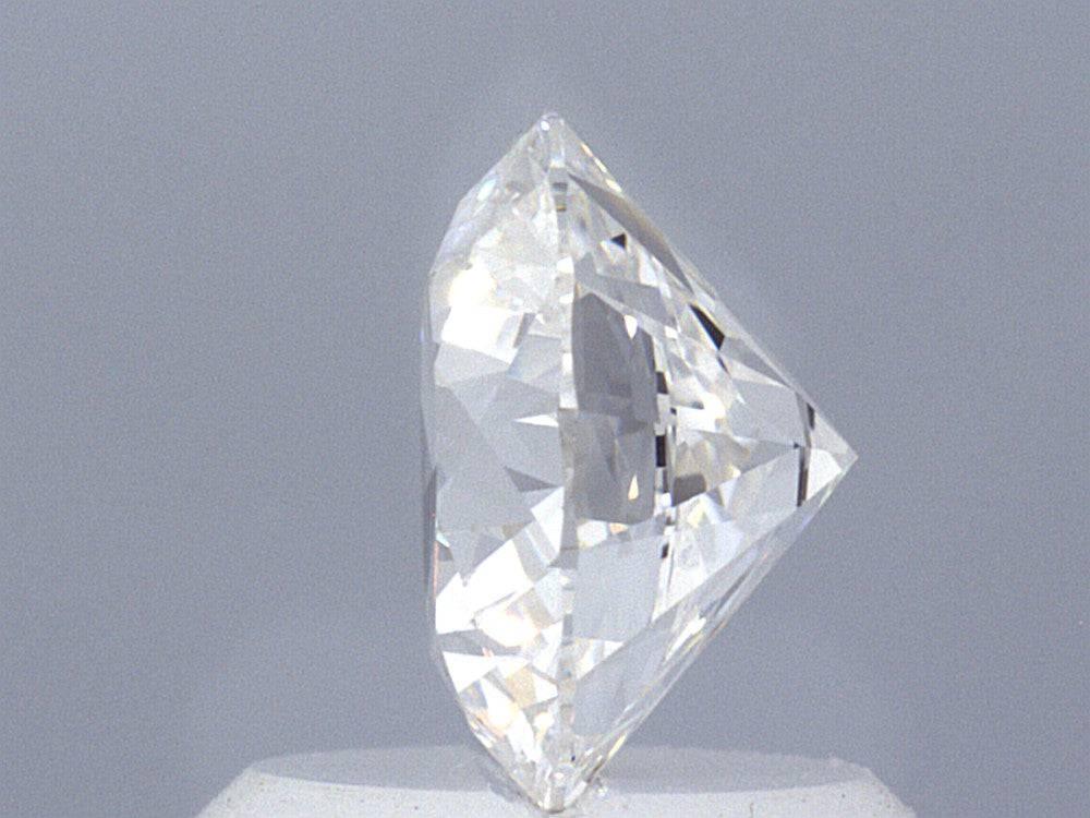 1.12 Carat Lab Created Round Brilliant Solitaire Engagement Ring - Shape of Brilliant