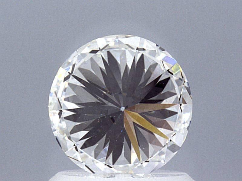 1.13 Carat Lab Created Diamond Engagement Ring - Shape of Brilliant