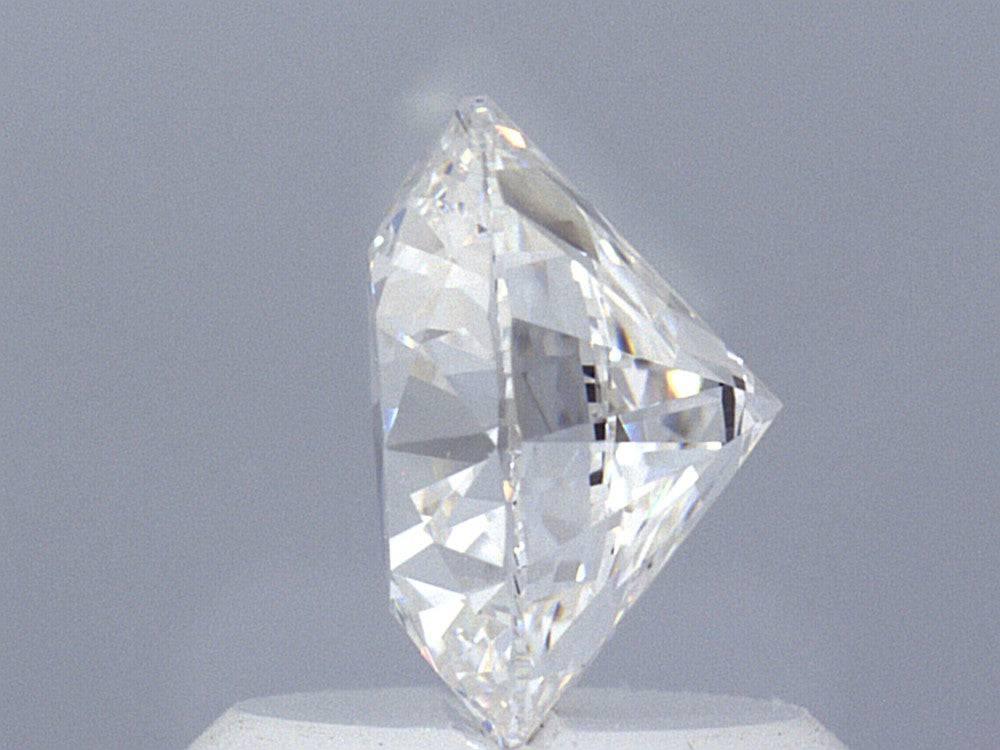 1.16 Carat Lab Created Round Brilliant Solitaire Engagement Ring - Shape of Brilliant