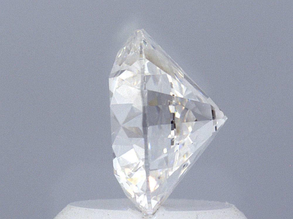 1.17 Carat Lab Created Round Brilliant Solitaire Engagement Ring - Shape of Brilliant