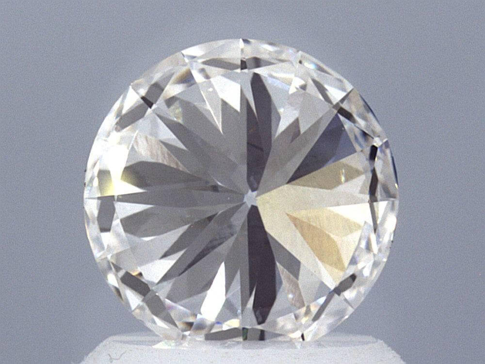 1.2 Carat Lab Created Round Brilliant Solitaire Engagement Ring - Shape of Brilliant