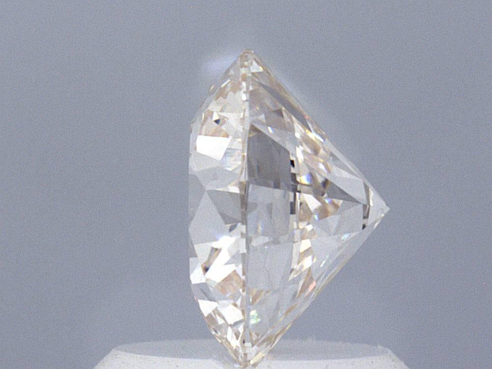 1.22 Carat Lab Created Round Brilliant Solitaire Engagement Ring - Shape of Brilliant