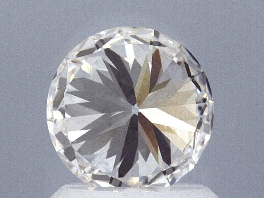 1.26 Carat Lab Created Round Brilliant Solitaire Engagement Ring - Shape of Brilliant