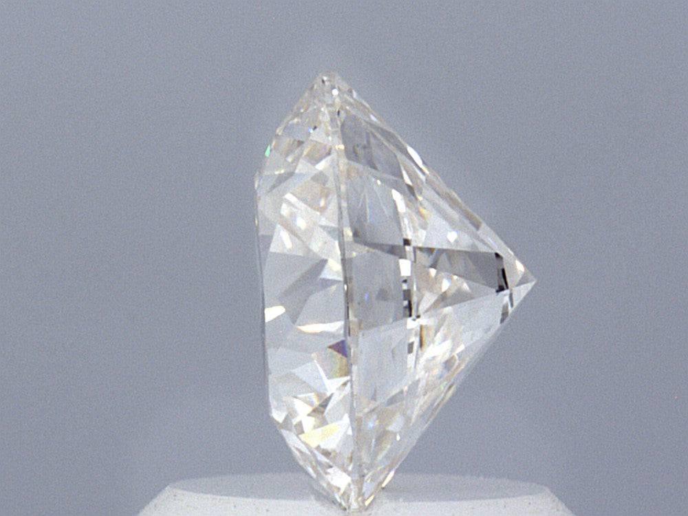 1.26 Carat Lab Created Round Brilliant Solitaire Engagement Ring - Shape of Brilliant